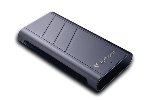 Verbatim TurboMetal Portable SSD, 1 TB, extrem schnell bis zu 3700 MB/s, Externe Festplatte USB4 40 Gbps, für Mac, PC, Smartphone & Spielekonsole Verbatim TurboMetal Portable SSD, 1 TB, extrem schnell bis zu 3700 MB/s, Externe Festplatte USB4 40 Gbps, für Mac, PC, Smartphone & Spielekonsole von Verbatim