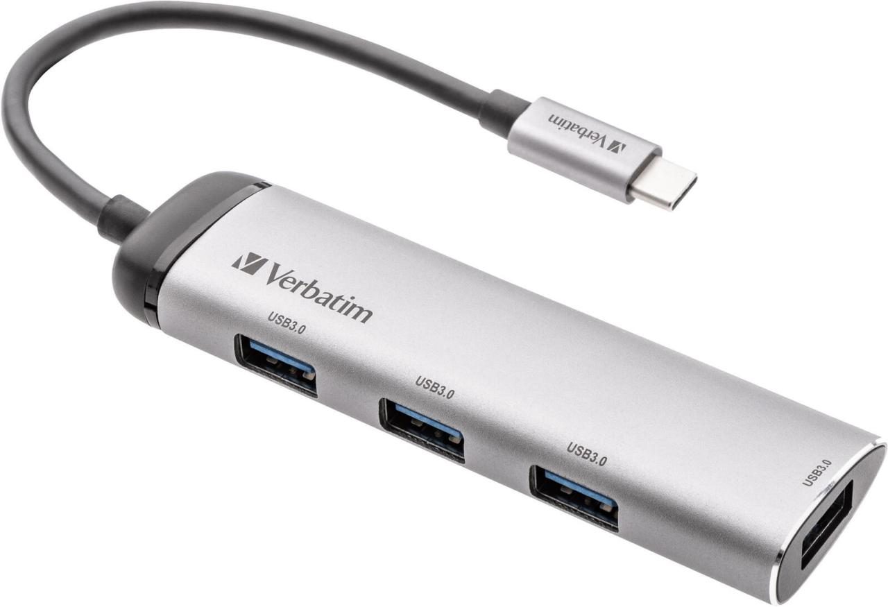 Verbatim USB-C Hub 4-fach von Verbatim