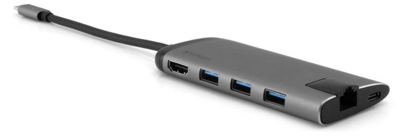 Verbatim Multiport-Adapter USB-C Hub mit HDMI+SD von Verbatim