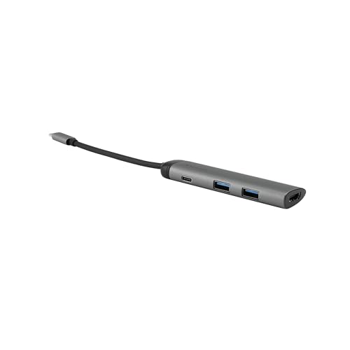 Verbatim USB-Hub USB 3.2 Gen 1 Multiport-Hub, USB-C Stecker > 2X USB-A + USB-C Buchse + HDMI-Buchse Verbatim USB-Hub USB 3.2 Gen 1 Multiport-Hub, USB-C Stecker > 2X USB-A + USB-C Buchse + HDMI-Buchse von Verbatim