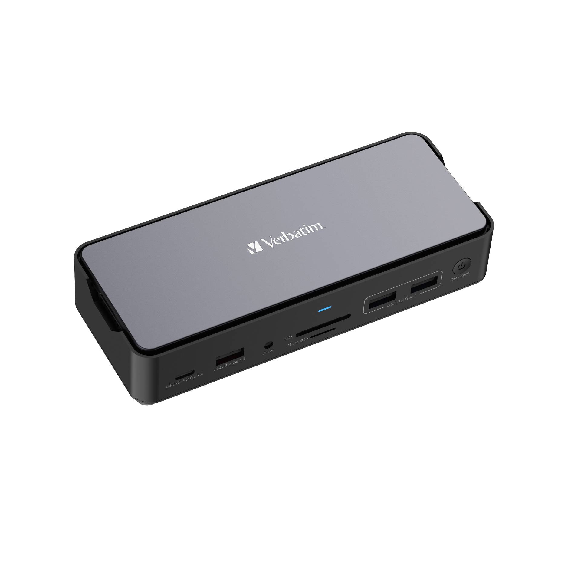 Verbatim - USB-C Pro Dockingstation 15 Ports mit SSD inklusive CDS-15SSD Verbatim - USB-C Pro Dockingstation 15 Ports mit SSD inklusive CDS-15SSD von Verbatim