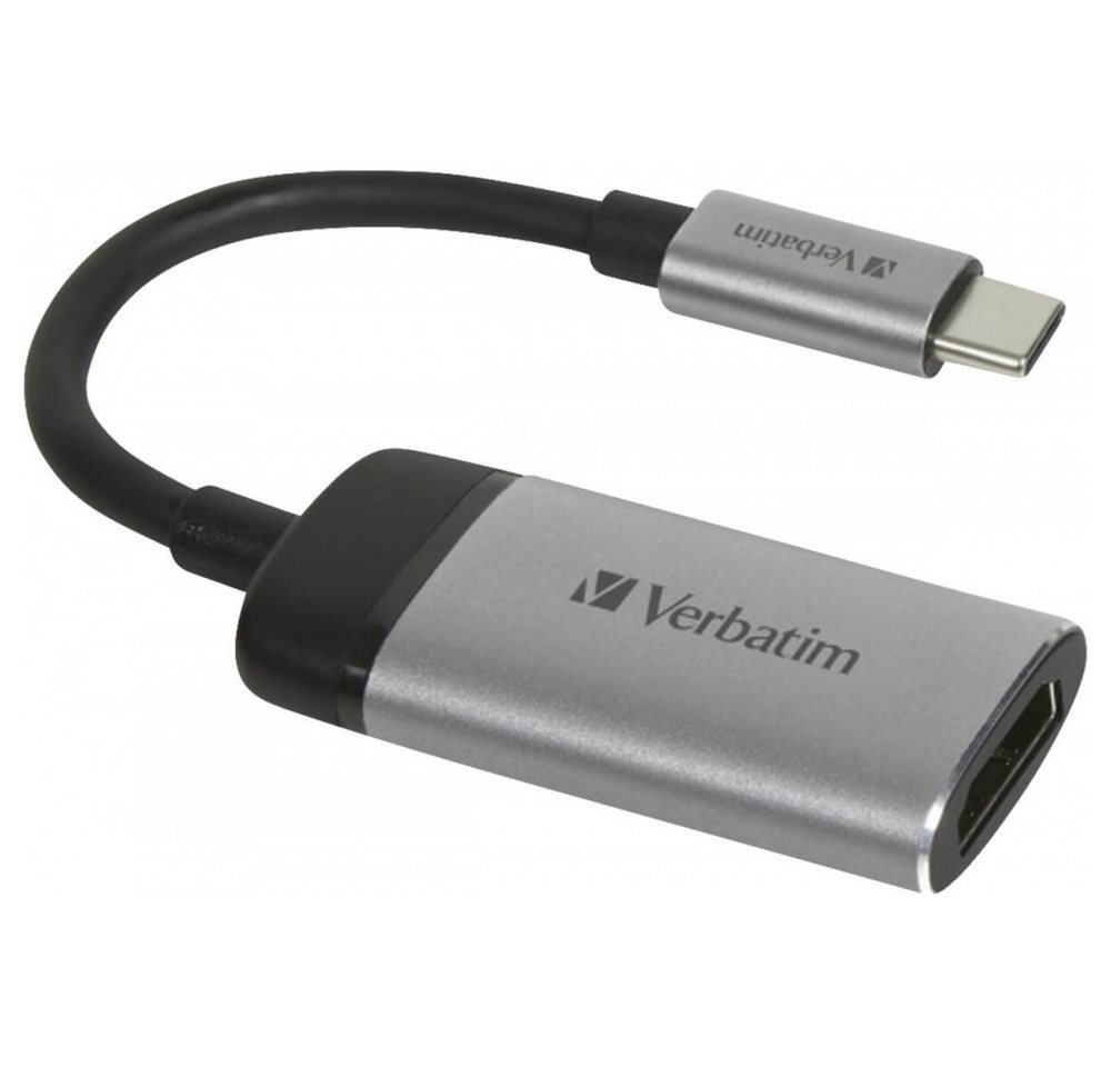 Verbatim USB-C auf HDMI 4K Adapter - Multimedia Lösung Computer-Adapter USB-C Stecker zu HDMI-Kupplung Verbatim USB-C auf HDMI 4K Adapter - Multimedia Lösung Computer-Adapter USB-C Stecker zu HDMI-Kupplung von Verbatim