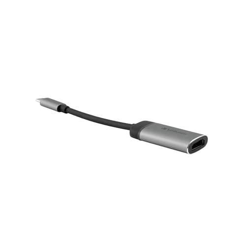 Verbatim USB-C auf HDMI Adapter 4K, zum Anschluss von Thunderbolt 3 & USB-C-fähigen Laptops, Notebooks, MacBooks an Projektor oder Monitor, USB-C-Adapter bis Ultra HD 4K-Auflösung, 10 cm Verbatim USB-C auf HDMI Adapter 4K, zum Anschluss von Thunderbolt 3 & USB-C-fähigen Laptops, Notebooks, MacBooks an Projektor oder Monitor, USB-C-Adapter bis Ultra HD 4K-Auflösung, 10 cm von Verbatim