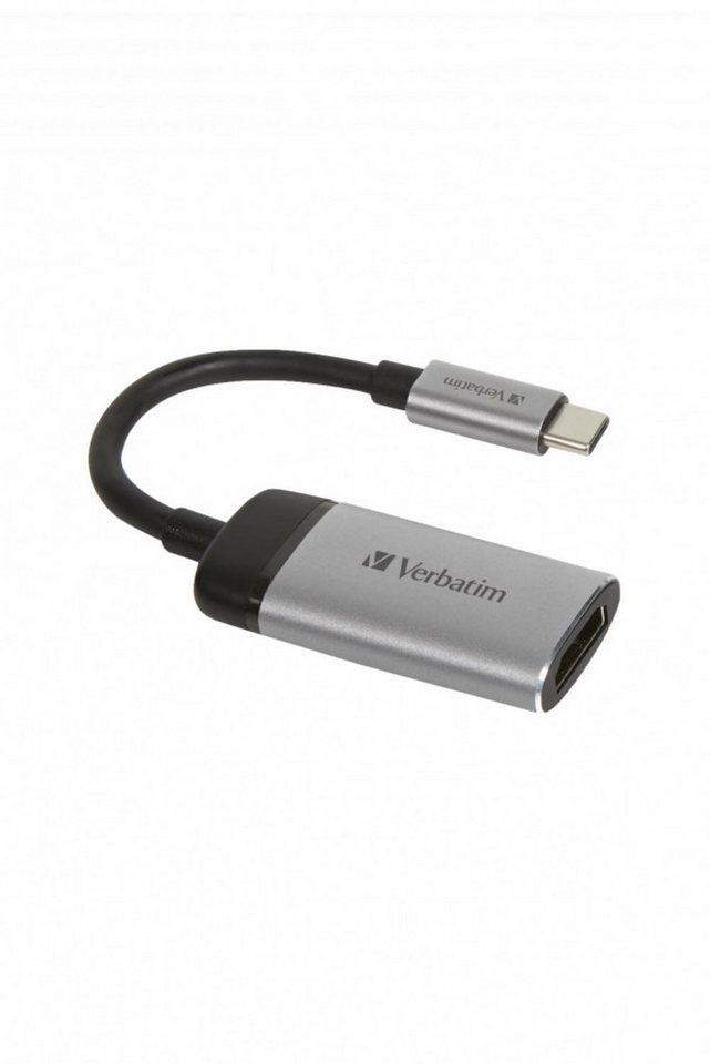 Verbatim USB-Port USb-C auf HDMI 4K Adapter - für eine nahtlose Verbindung Verbatim USB-Port USb-C auf HDMI 4K Adapter - für eine nahtlose Verbindung von Verbatim