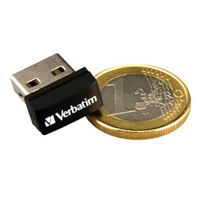verbatim USB-Stick Store 'n' Stay Nano schwarz 16 GB von Verbatim