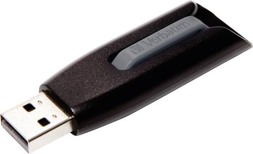 Verbatim V3 USB-Stick 64GB Schwarz 49174 USB 3.2 Gen 1 (USB 3.0) von Verbatim