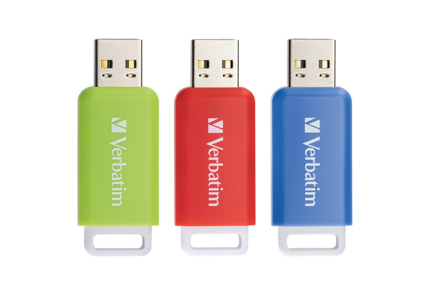 Verbatim VERBATIM USB-2.0-Stick Databar 3er Pack (16GB USB-Stick Verbatim VERBATIM USB-2.0-Stick Databar 3er Pack (16GB USB-Stick von Verbatim