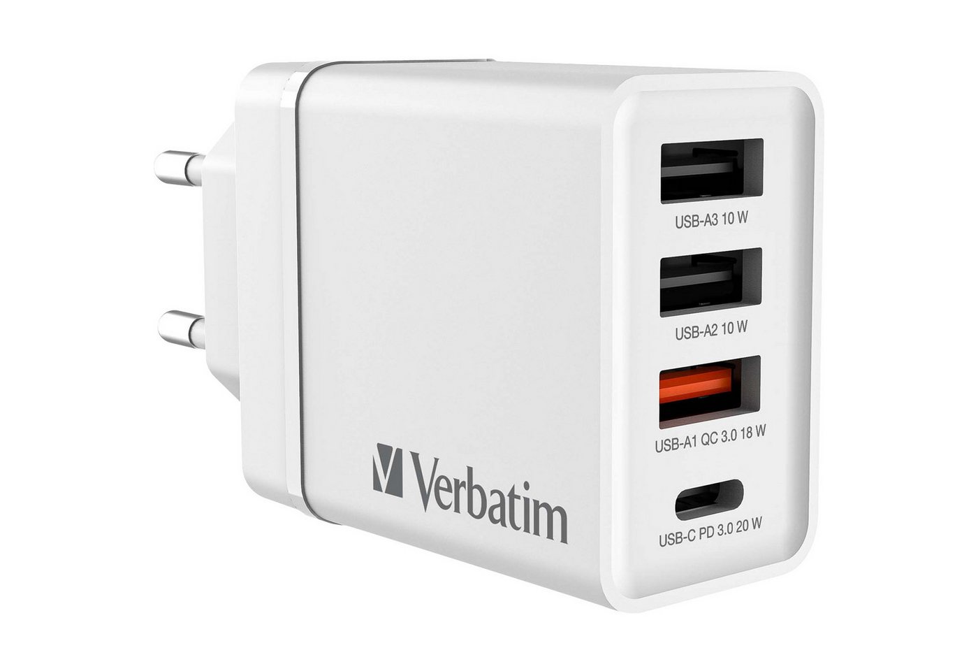 Verbatim VERBATIM USB-Ladegerät 49701, 2x USB-A, 1x USB-A USB-Ladegerät Verbatim VERBATIM USB-Ladegerät 49701, 2x USB-A, 1x USB-A USB-Ladegerät von Verbatim