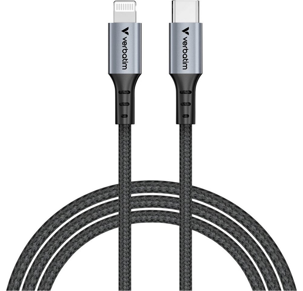Verbatim Kabelzubehör Verbatim Handy Kabel [1x USB-C® - 1x Lightning] 1.2 m USB-C®, Lightnin von Verbatim