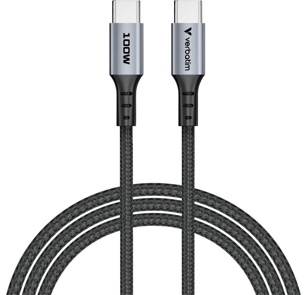 Verbatim Kabelzubehör Verbatim Handy Kabel [1x USB-C® Stecker - 1x USB-C® Stecker] 1.2 m USB von Verbatim