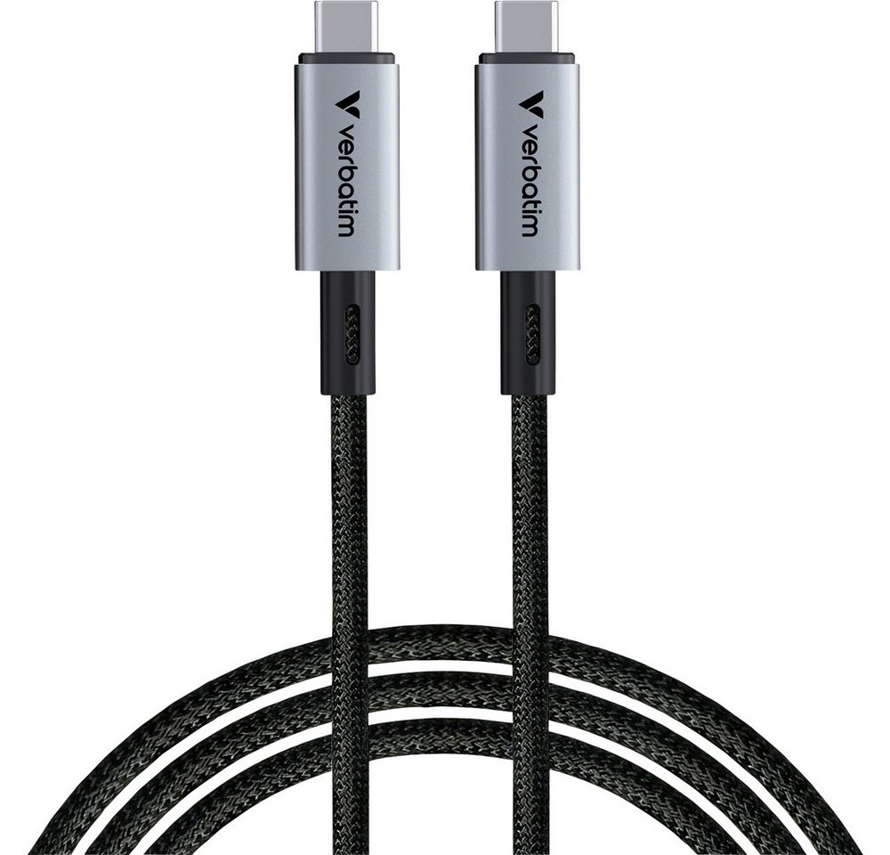 Verbatim Verbatim Sync & Charge Handy Kabel [1x USB4® Stecker - 1x USB4® Stecke Kabelzubehör von Verbatim