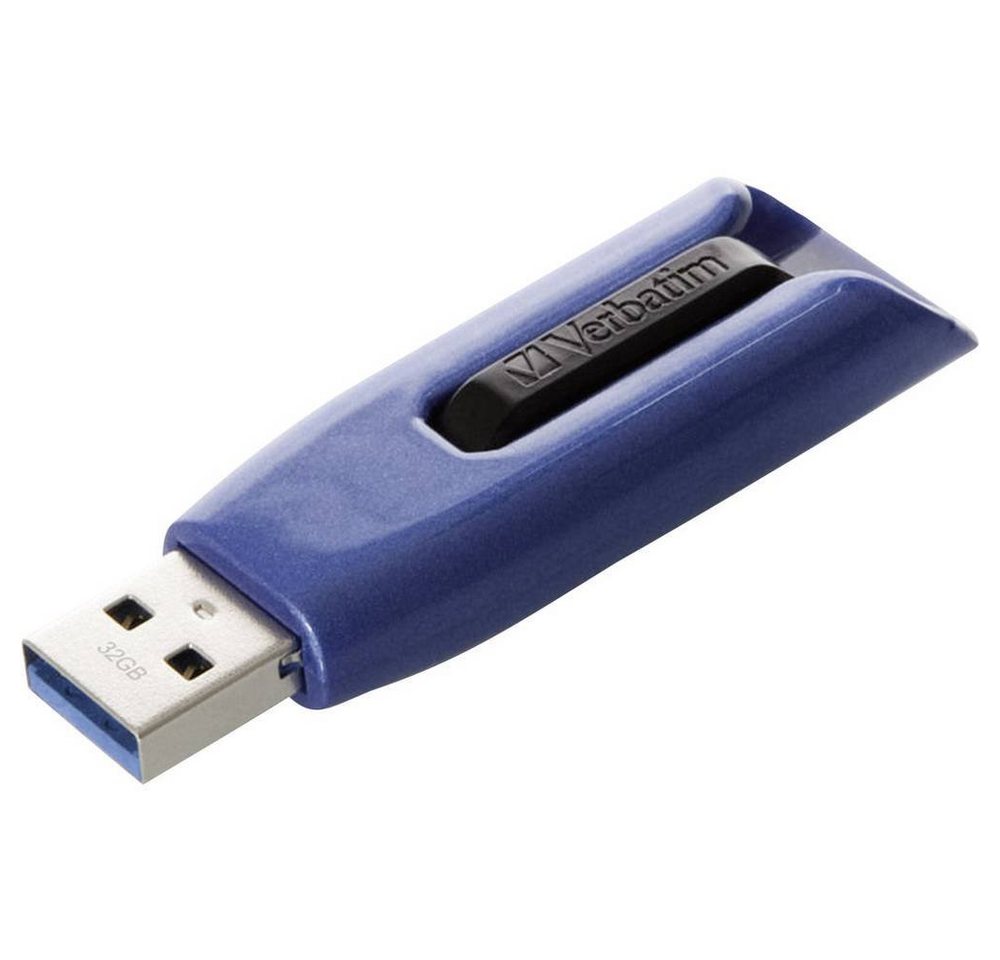 Verbatim Verbatin USB-Stick 32GB Drive USB-Stick (versenkbarer USB-Anschluss) von Verbatim