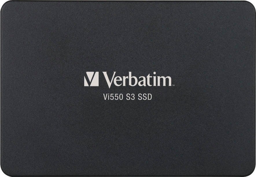 Verbatim Vi550 S3 256GB interne SSD (256 GB) 2,5 560 MB/S Lesegeschwindigkeit, 460 MB/S Schreibgeschwindigkeit" von Verbatim