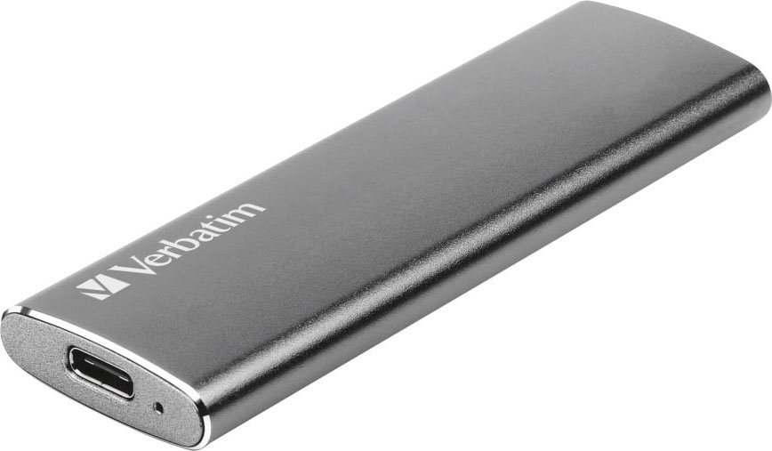 Verbatim Vx500 120GB externe SSD (120 GB) 500 MB/S Lesegeschwindigkeit, 290 MB/S Schreibgeschwindigkeit von Verbatim