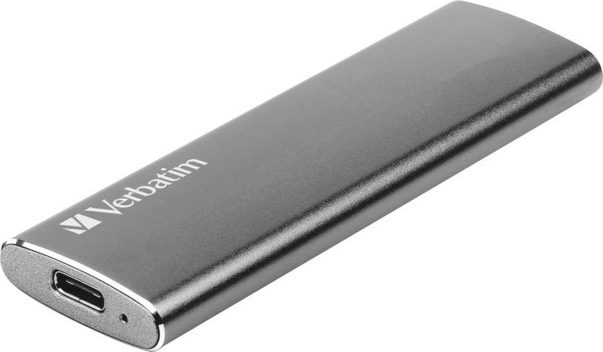 Verbatim Vx500 externe SSD (480 GB) 500 MB/S Lesegeschwindigkeit, 440 MB/S Schreibgeschwindigkeit von Verbatim