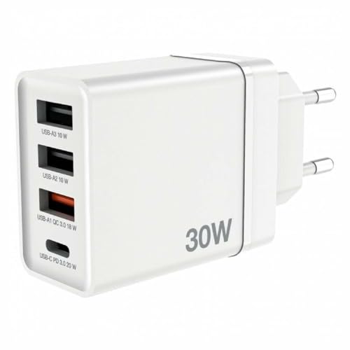 Verbatim Wandladegerät CHR-30EU2 30 W Verbatim Wandladegerät CHR-30EU2 30 W von Verbatim