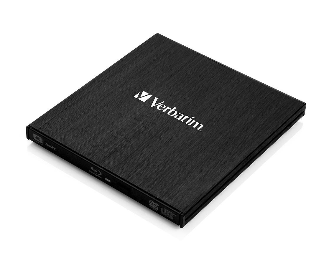 Verbatim ext. Slimline USB 3.0 Blu-ray Writer Blu-ray-Brenner Verbatim ext. Slimline USB 3.0 Blu-ray Writer Blu-ray-Brenner von Verbatim