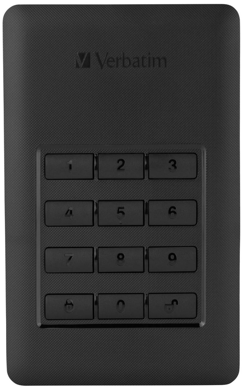 Verbatim Store 'n' Go externe HDD - 2TB, schwarz, silber von Verbatim