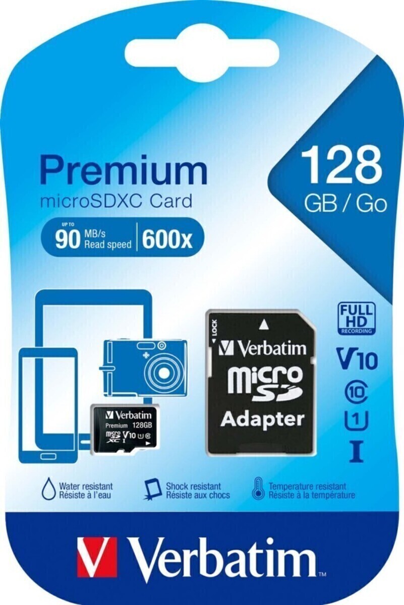 Verbatim microSDXC Card 128GB 44085 Verbatim microSDXC Card 128GB 44085 von Verbatim