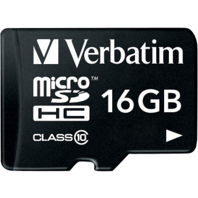 microSDHC 16 GB Class 10, Speicherkarte von Verbatim