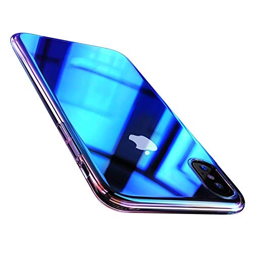 Verco Farbwechsel Hülle für Huawei Mate 20, Schutzhülle Handy Cover mit Farbverlauf Slim Case, Blau Verco Farbwechsel Hülle für Huawei Mate 20, Schutzhülle Handy Cover mit Farbverlauf Slim Case, Blau von Verco