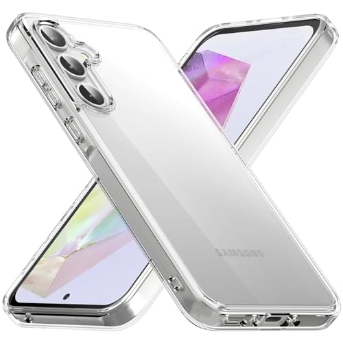 Verco Handyhülle für Samsung Galaxy A35 5G Case, Handy Cover für Samsung A35 5G Hülle Transparent Dünn Klar Silikon, durchsichtig Verco Handyhülle für Samsung Galaxy A35 5G Case, Handy Cover für Samsung A35 5G Hülle Transparent Dünn Klar Silikon, durchsichtig von Verco