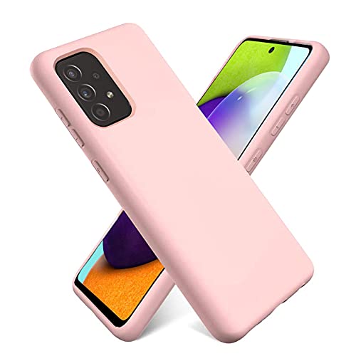 Verco Handyhülle für Samsung Galaxy A52 Hülle, Samung A52 5G / A52s 5G Hülle Silikon, Flex TPU Gel [weiches Innenfutter] Case für Samsung A52 Schutzhülle Stoßfest, Rosa von Verco