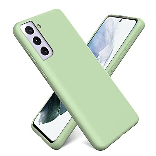 Verco Handyhülle für Samsung Galaxy S21 Plus Hülle Silikon, Flex TPU Gel [weiches Innenfutter] Case für Samsung S21+ 5G Schutzhülle Stoßfest, Grün von Verco