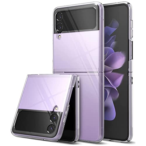 Verco Handyhülle für Samsung Galaxy Z Flip 3 Case, Handy Cover für Samsung Z Flip 3 5G Hülle Transparent Dünn Klar Silikon, durchsichtig Verco Handyhülle für Samsung Galaxy Z Flip 3 Case, Handy Cover für Samsung Z Flip 3 5G Hülle Transparent Dünn Klar Silikon, durchsichtig von Verco