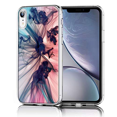 Verco Handyhülle für iPhone XR Case, Premium Muster Handy Cover für Apple iPhone XR Hülle weiches Flexibles TPU Case (6,1 Zoll), Abstract von Verco