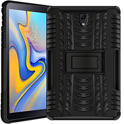 Verco Hülle für Samsung Galaxy Tab A 10.5 2018 Modell, Outdoor Schutzhülle Armor Tablet Case Cover [T590 T595], Schwarz von Verco