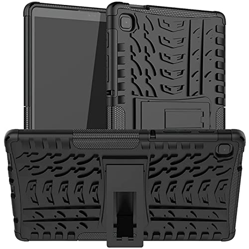 Verco Hülle für Samsung Galaxy Tab A7 10.4, (T500/T505) Outdoor Schutzhülle Armor Tablet Case Massiv Cover, Schwarz von Verco