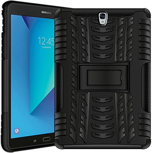 Verco Hülle für Samsung Galaxy Tab S3 9.7, Outdoor Schutzhülle Armor Tablet Case Cover [T820 T825], Schwarz von Verco