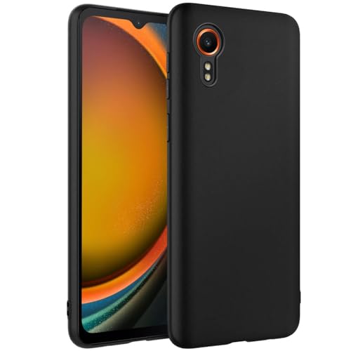 Verco Kompatibel mit Samsung Galaxy XCover 7 Hülle, Matte Rückschale Schutzhülle für Samsung Galaxy XCover 7 Case Silikon Handyhülle - Schwarz Verco Kompatibel mit Samsung Galaxy XCover 7 Hülle, Matte Rückschale Schutzhülle für Samsung Galaxy XCover 7 Case Silikon Handyhülle - Schwarz von Verco