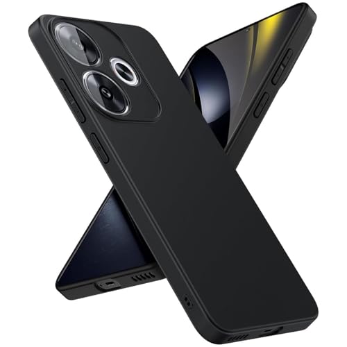 Verco Kompatibel mit Xiaomi Poco F6 Hülle, Matte Rückschale Schutzhülle für Xiaomi Poco F6 Case Silikon Handyhülle - Schwarz Verco Kompatibel mit Xiaomi Poco F6 Hülle, Matte Rückschale Schutzhülle für Xiaomi Poco F6 Case Silikon Handyhülle - Schwarz von Verco