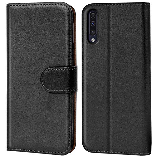 Verco Samsung Galaxy A30s Hülle, Handyhülle für Samsung A30s Tasche PU Leder Flip Case Schutzhülle Brieftasche - Schwarz Verco Samsung Galaxy A30s Hülle, Handyhülle für Samsung A30s Tasche PU Leder Flip Case Schutzhülle Brieftasche - Schwarz von Verco