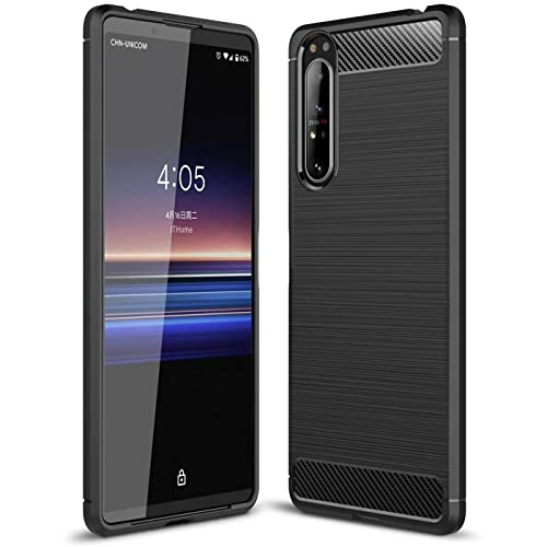 Verco Schutzhülle für Sony Xperia 5 III 2021, robuste weiche Handyhülle für Sony 5 III Hülle Silikon Case - Schwarz Verco Schutzhülle für Sony Xperia 5 III 2021, robuste weiche Handyhülle für Sony 5 III Hülle Silikon Case - Schwarz von Verco