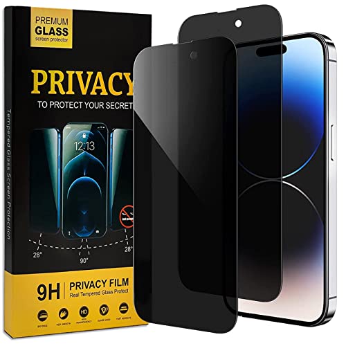 Verco Sichtschutz Full Screen Privacy Glas für iPhone 14 Pro Max Panzer Schutz Glas Folie Anti-Spy Schutzfolie, 2 Stück Verco Sichtschutz Full Screen Privacy Glas für iPhone 14 Pro Max Panzer Schutz Glas Folie Anti-Spy Schutzfolie, 2 Stück von Verco