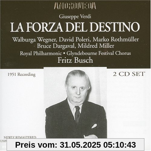 La Forza Del Destino: Wegner-Poleri-Roth von Verdi:la Forza Del Destino