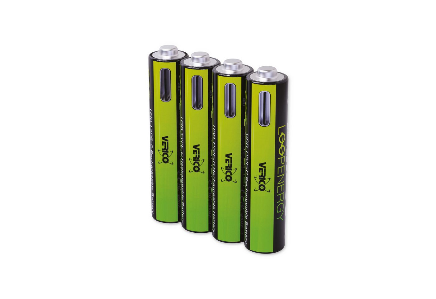 Verico VERICO Li-Ion-Akku Loop Energy AAA, mit USB-C Akku Verico VERICO Li-Ion-Akku Loop Energy AAA, mit USB-C Akku von Verico
