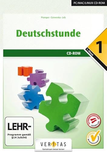 Deutschstunde, Das Sprachbuch (Neu) : 1. Klasse, CD-ROM Einzellizenz von Veritas