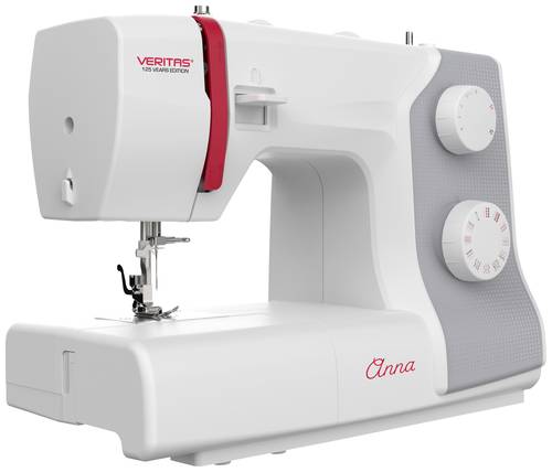 Veritas Freiarmnähmaschine Anna Weiß, Rot Veritas Freiarmnähmaschine Anna Weiß, Rot von Veritas