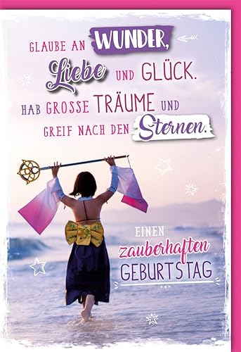 Verlag Dominique Geburtstagskarte Kriegerin am Meer - mit Umschlag von Verlag Dominique
