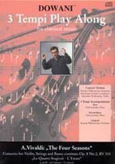 CONCERTO G-MOLL OP 8/2 RV 315 PV 336 F 1/23 DER SOMMER - VL STR B - arrangiert für Violine - mit CD [Noten/Sheetmusic] Komponist : VIVALDI ANTONIO von Verlag Dowani