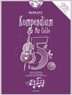 Verlag Dowani KOMPENDIUM Fuer Cello 5 - arrangiert für Violoncello - mit 2 CD´s [Noten/Sheetmusic] Komponist: HOFER Josef von Verlag Dowani