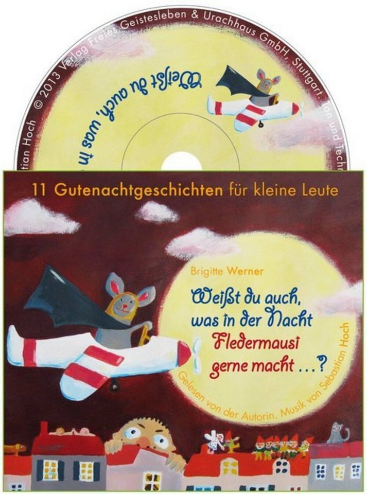Verlag Freies Geistesleben Hörspiel Weißt du auch, was in der Nacht Fledermausi gerne macht?, 1 Audio-CD Verlag Freies Geistesleben Hörspiel Weißt du auch, was in der Nacht Fledermausi gerne macht?, 1 Audio-CD von Verlag Freies Geistesleben