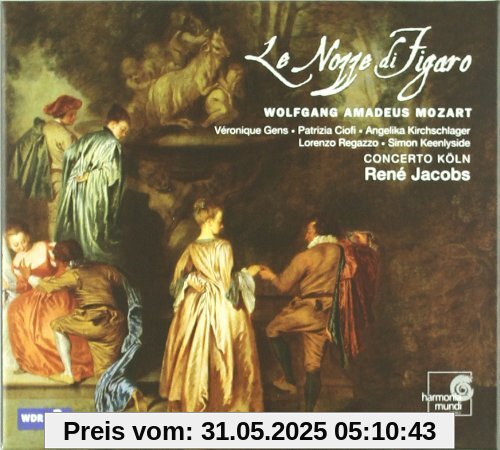 Mozart - Le Nozze di Figaro / Gens, Ciofi, Kirchschlager, Regazzo, Keenlyside, Concerto Köln, Jacobs Mozart - Le Nozze di Figaro / Gens, Ciofi, Kirchschlager, Regazzo, Keenlyside, Concerto Köln, Jacobs von Véronique Gens