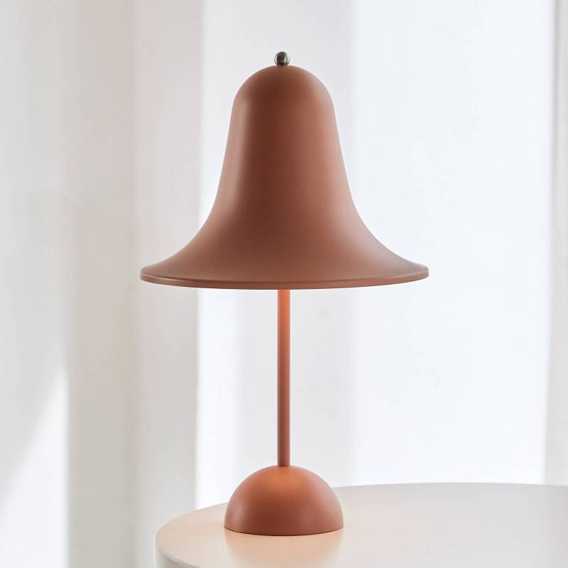 VERPAN Pantop portable LED-Tischlampe terracotta von Verpan