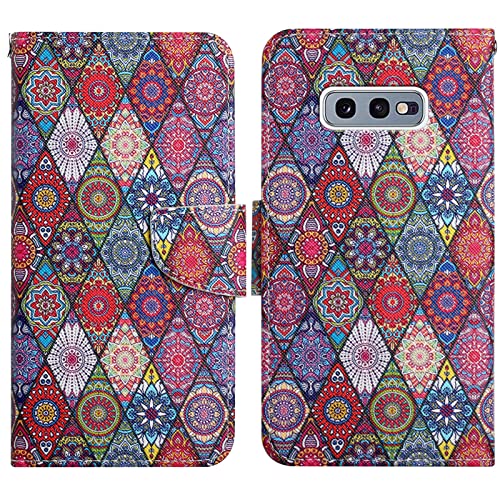 Verpotex Kompatibel mit Samsung Galaxy S10E Hülle, Handyhülle Samsung S10E Hülle Premium Lederhülle Leder Klappbar Flip Case Tasche Magnet Kartenfach Klapphülle Schutzhülle Samsung S10E (Kaleidoskop) Verpotex Kompatibel mit Samsung Galaxy S10E Hülle, Handyhülle Samsung S10E Hülle Premium Lederhülle Leder Klappbar Flip Case Tasche Magnet Kartenfach Klapphülle Schutzhülle Samsung S10E (Kaleidoskop) von Verpotex