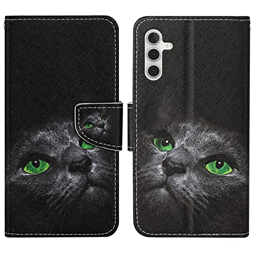 Verpotex Kompatibel mit Samsung Galaxy S23 Hülle, Handyhülle Samsung S23 Hülle Premium Lederhülle Leder Klappbar Flip Case Tasche Magnet Kartenfach Klapphülle Schutzhülle Samsung S23 (Kat 4) von Verpotex